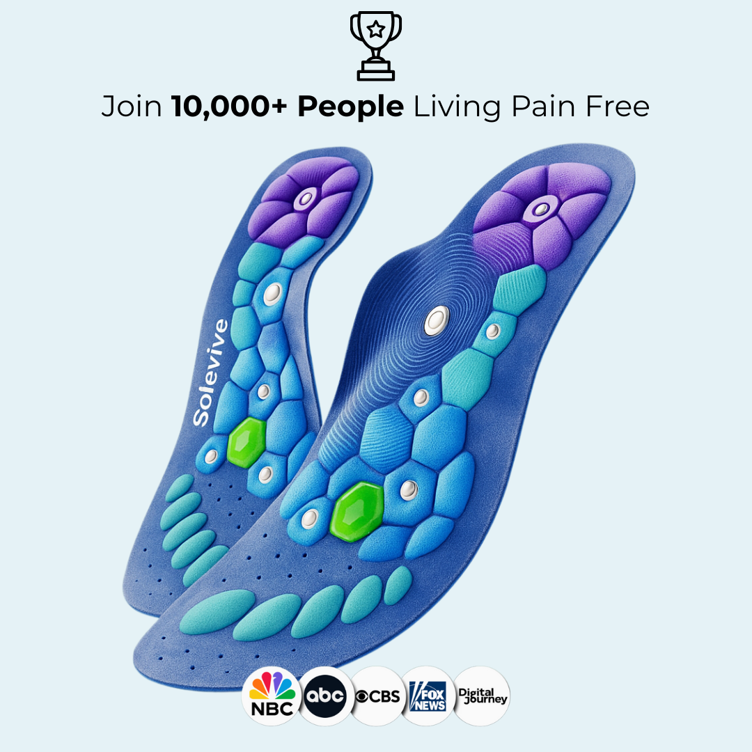 Solevive™ Magnetic Acupressure Insoles