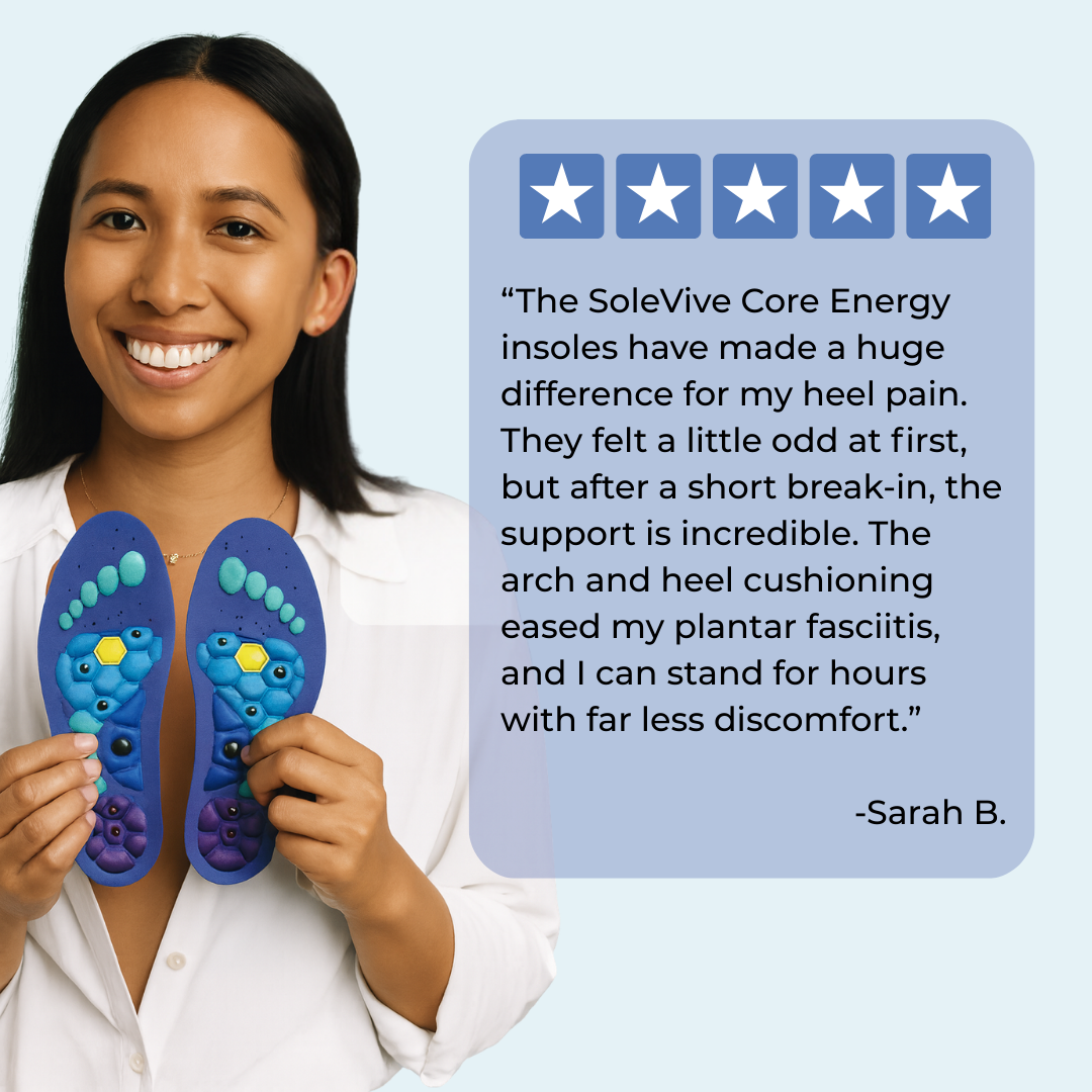 Solevive™ Magnetic Acupressure Insoles